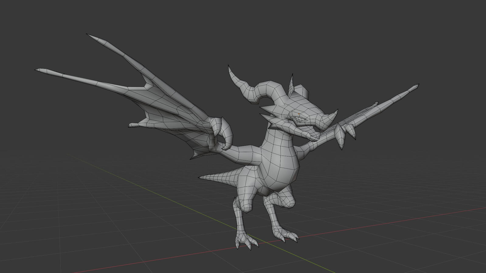 Dragon Wireframe