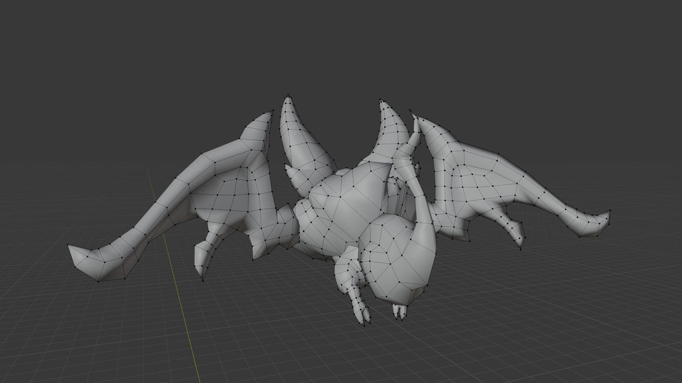 Back View: Wireframe