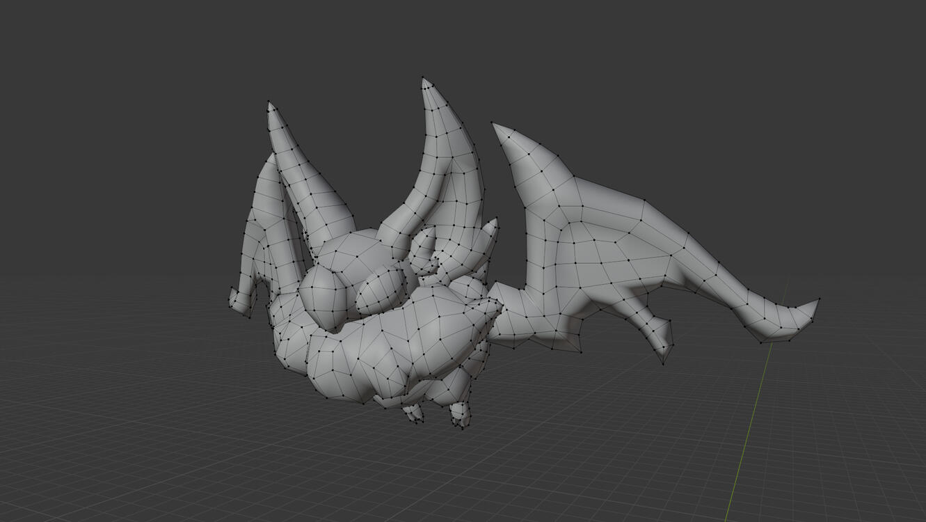 Bat Wireframe